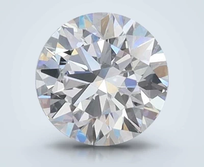 0.63ct D FL Rare Carat Ideal Cut Round Lab Grown Diamond