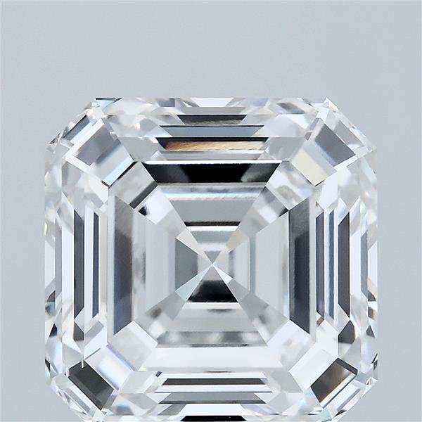 8.72ct E VVS2 Rare Carat Ideal Cut Asscher Lab Grown Diamond