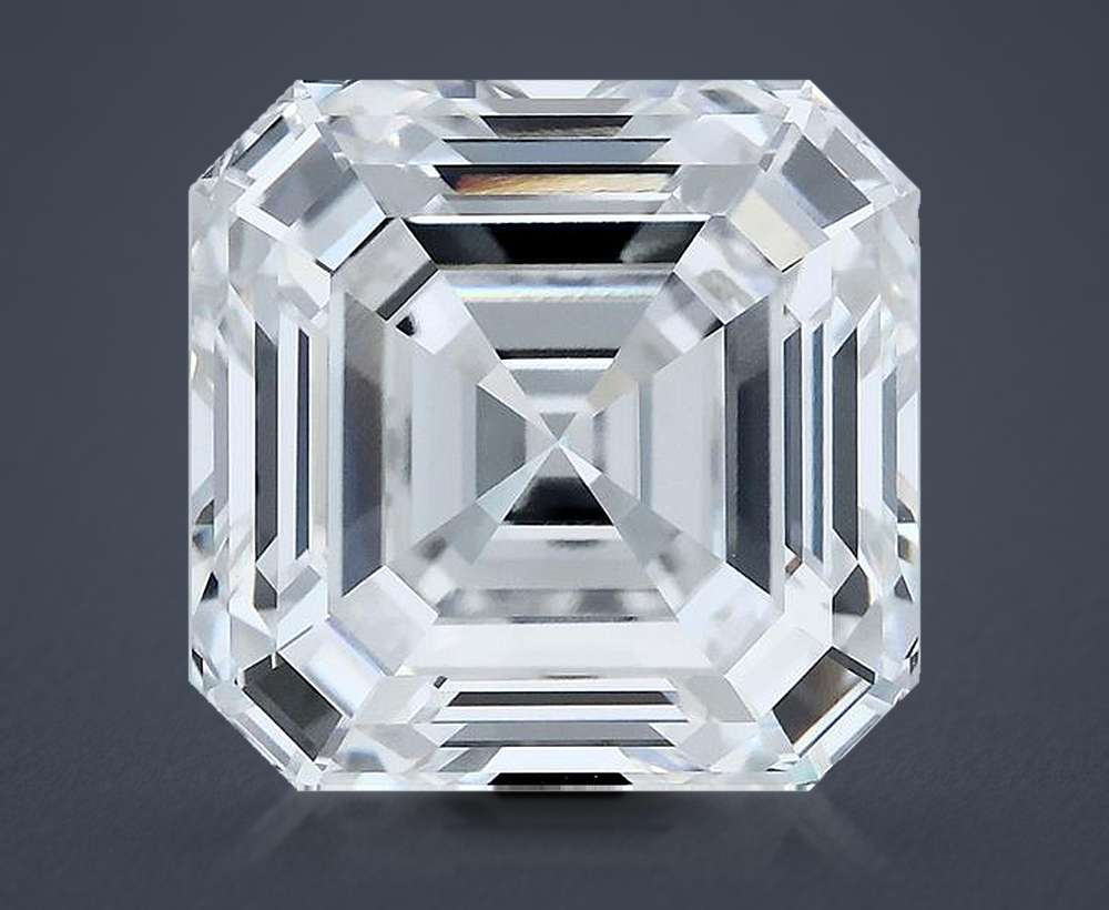 8.72ct E VVS2 Rare Carat Ideal Cut Asscher Lab Grown Diamond