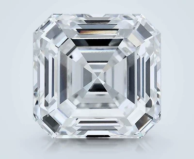 8.72ct E VVS2 Rare Carat Ideal Cut Asscher Lab Grown Diamond