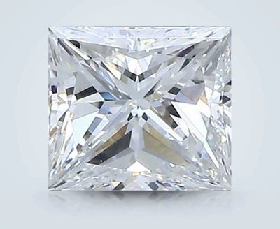 0.97ct F VVS2 Very Good Cut Princess Diamond