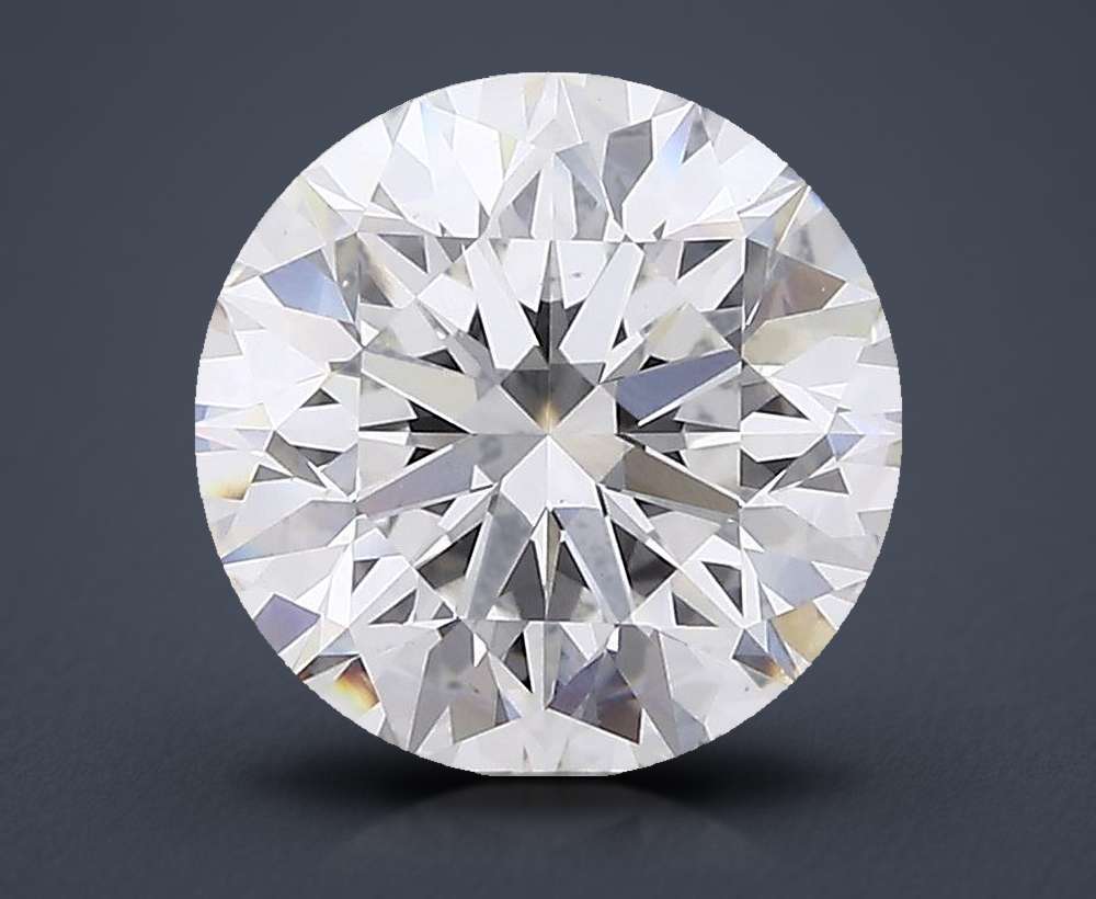 7.01ct D VS2 Excellent Cut Round Lab Grown Diamond