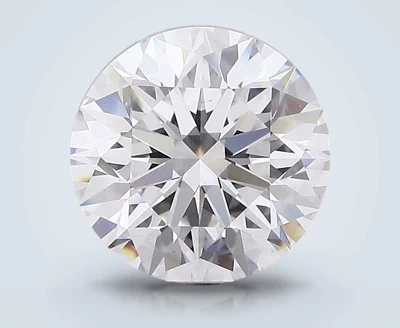 7.01ct D VS2 Excellent Cut Round Lab Grown Diamond