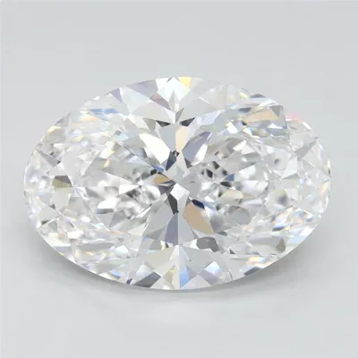 2.55ct D VVS2 Very Good Cut Oval Lab Grown Diamond