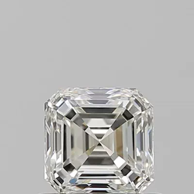 0.74ct K VS1 Rare Carat Ideal Cut Asscher Diamond
