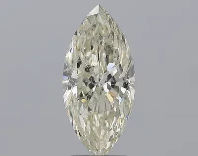 3.02ct K SI2 Rare Carat Ideal Cut Marquise Diamond