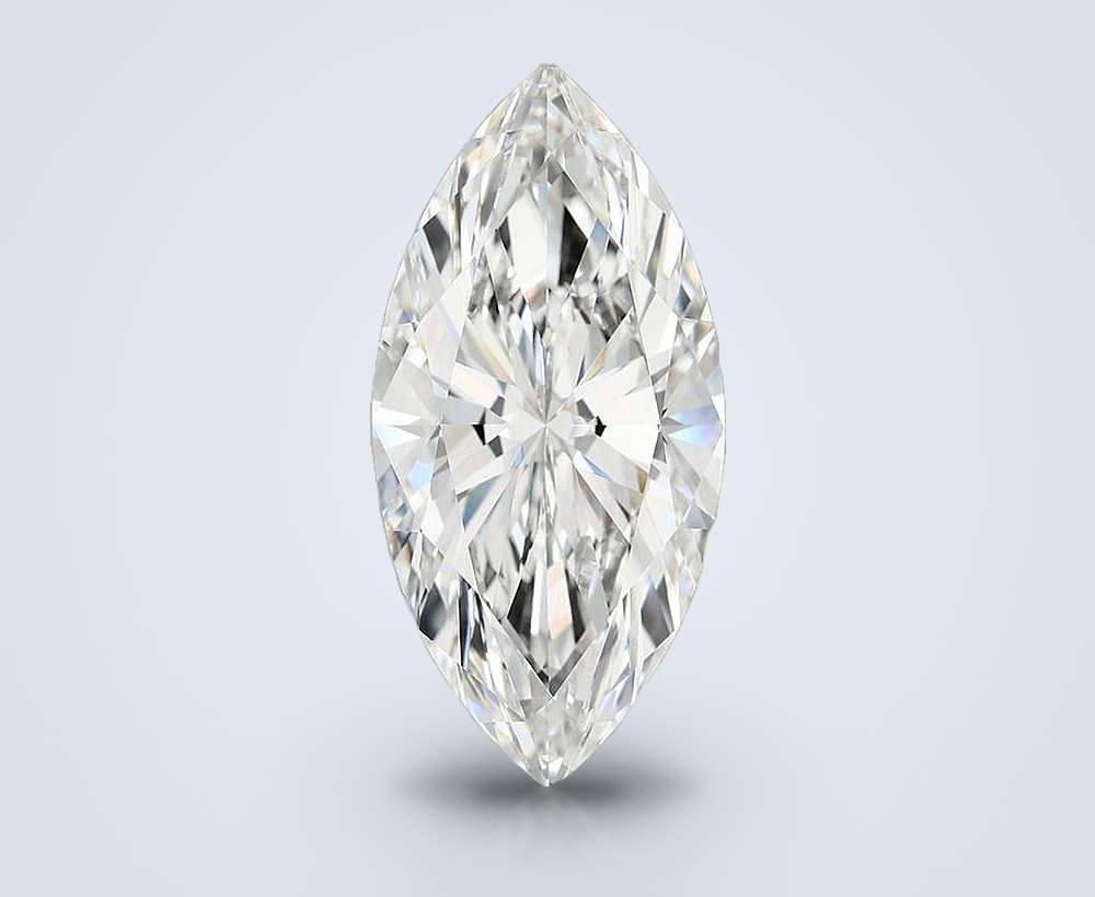 11.00ct E VVS2 Rare Carat Ideal Cut Marquise Lab Grown Diamond