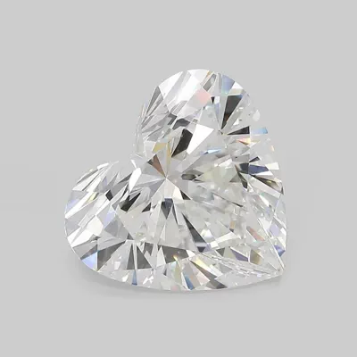 6.05ct E VS1 Rare Carat Ideal Cut Heart Lab Grown Diamond