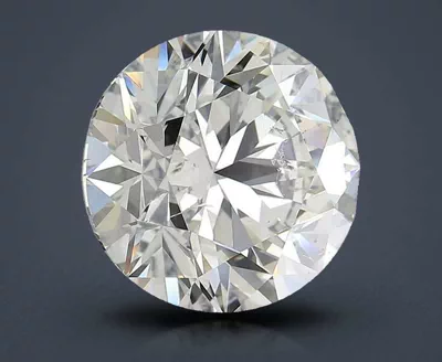 4.01ct K SI2 Excellent Cut Round Diamond