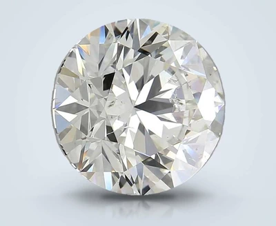 4.01ct K SI2 Excellent Cut Round Diamond