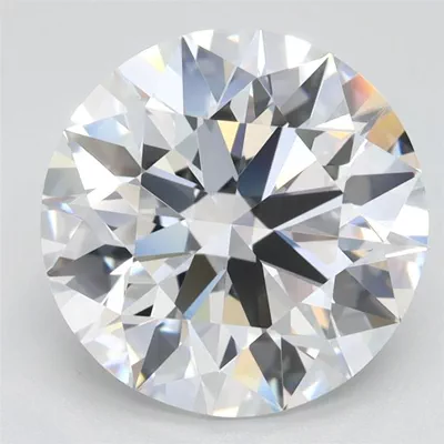 3.57ct D IF Rare Carat Ideal Cut Round Lab Grown Diamond