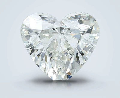 2.50ct I SI2 Rare Carat Ideal Cut Heart Diamond
