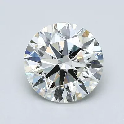 2.01ct J SI1 Rare Carat Ideal Cut Round Diamond
