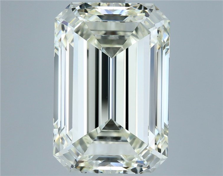 10.02ct J VVS1 Rare Carat Ideal Cut Emerald Diamond