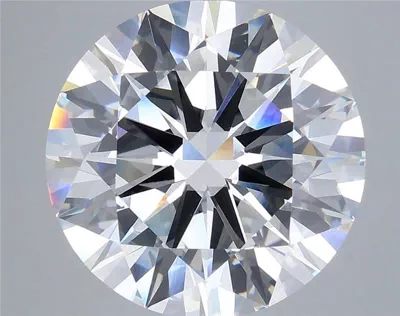 10.54ct F VVS2 Excellent Cut Round Lab Grown Diamond