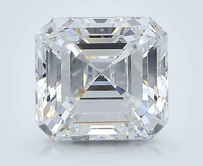 2.50ct G VS2 Rare Carat Ideal Cut Asscher Diamond