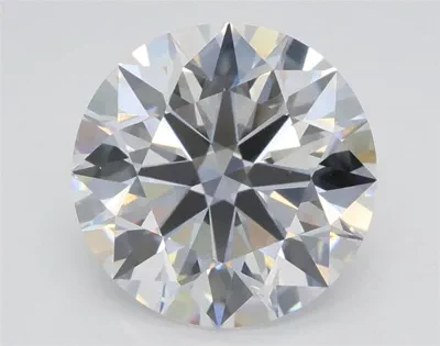2.07ct D VS1 Rare Carat Ideal Cut Round Lab Grown Diamond