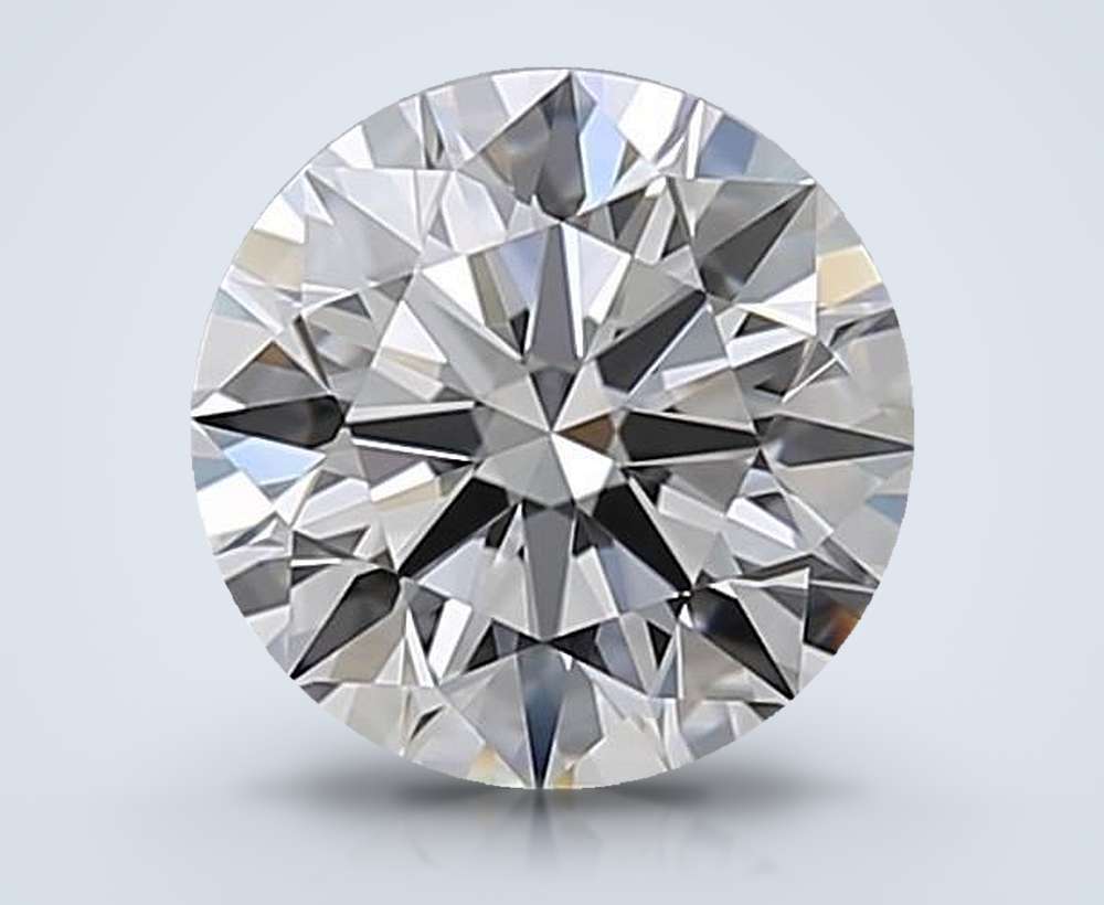 1.04ct D FL Rare Carat Ideal Cut Round Diamond