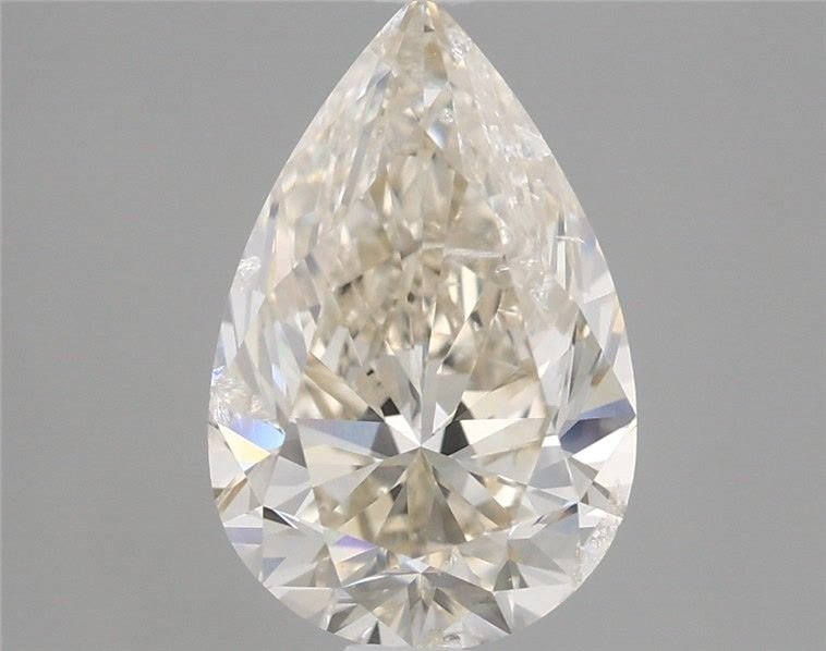 2.03ct K SI2 Rare Carat Ideal Cut Pear Diamond