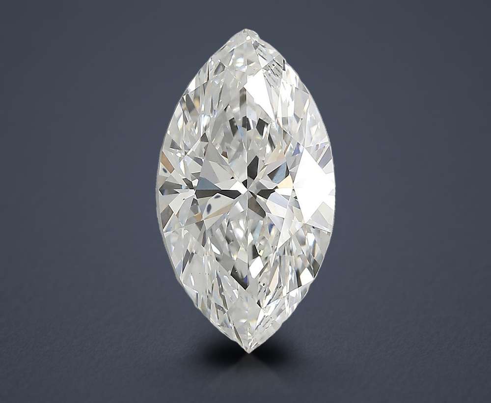 4.06ct E VVS2 Rare Carat Ideal Cut Marquise Lab Grown Diamond
