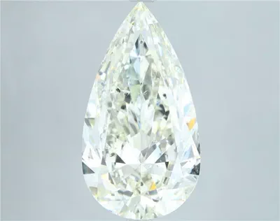 5.02ct J SI1 Very Good Cut Pear Diamond