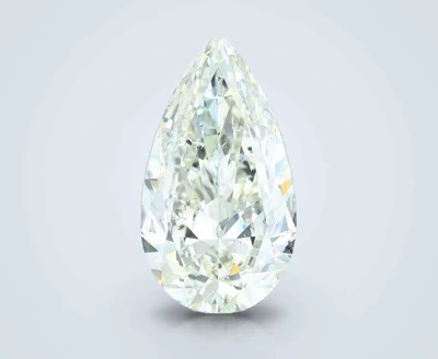 5.02ct J SI1 Very Good Cut Pear Diamond