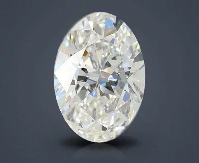 2.01ct E VS1 Rare Carat Ideal Cut Oval Lab Grown Diamond
