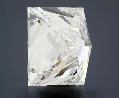 10.15ct F VVS2 Rare Carat Ideal Cut Princess Lab Grown Diamond
