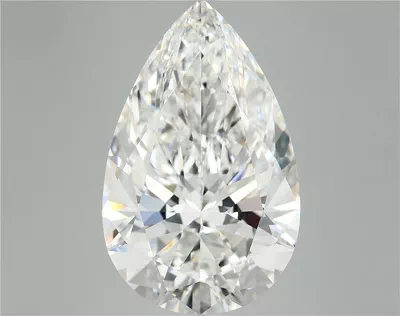 10.22ct F VVS2 Rare Carat Ideal Cut Pear Lab Grown Diamond