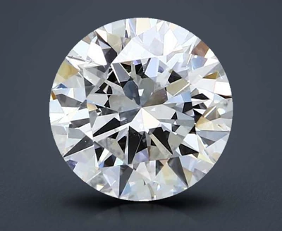 4.01ct E SI1 Rare Carat Ideal Cut Round Diamond