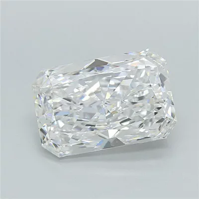 3.02ct F VVS2 Rare Carat Ideal Cut Radiant Lab Grown Diamond