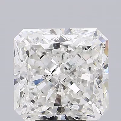 6.51ct G SI1 Rare Carat Ideal Cut Radiant Lab Grown Diamond