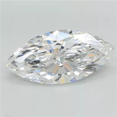 1.90ct E VVS2 Rare Carat Ideal Cut Marquise Lab Grown Diamond