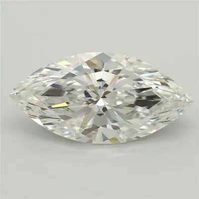 4.08ct E VVS2 Rare Carat Ideal Cut Marquise Lab Grown Diamond