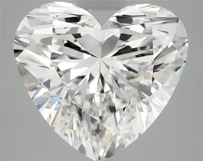 5.98ct E VS1 Rare Carat Ideal Cut Heart Lab Grown Diamond