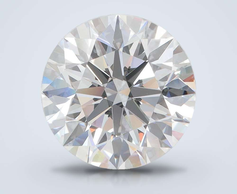 4.01ct D FL Rare Carat Ideal Cut Round Lab Grown Diamond
