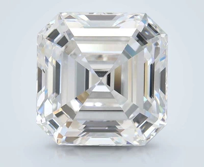 6.10ct D FL Rare Carat Ideal Cut Asscher Lab Grown Diamond