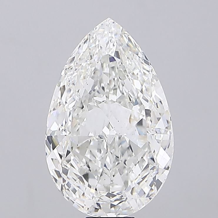 25.05ct F VS1 Rare Carat Ideal Cut Pear Lab Grown Diamond