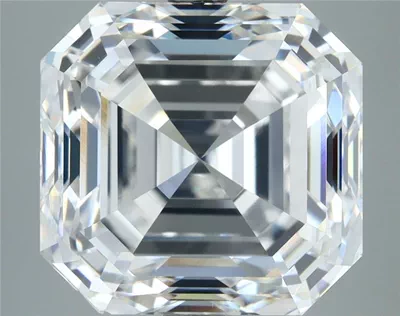 10.03ct D VVS2 Very Good Cut Asscher Diamond