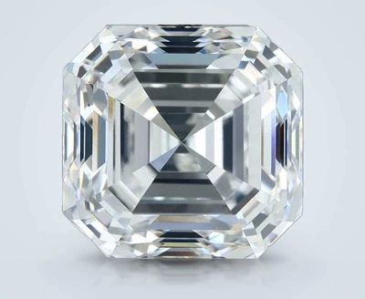 10.03ct D VVS2 Very Good Cut Asscher Diamond
