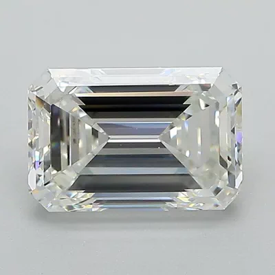 2.00ct F VS1 Very Good Cut Emerald Lab Grown Diamond