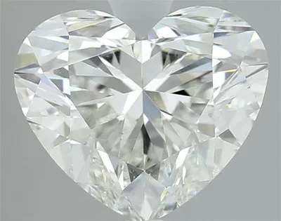 2.03ct J SI1 Rare Carat Ideal Cut Heart Diamond