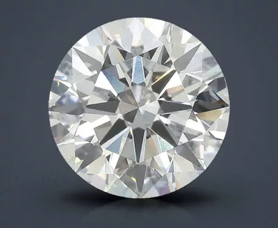 3.08ct F VVS2 Rare Carat Ideal Cut Round Lab Grown Diamond
