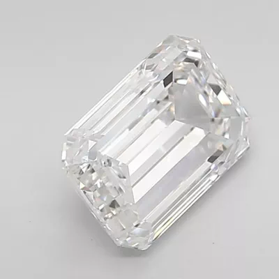 2.01ct E VS1 Excellent Cut Emerald Lab Grown Diamond