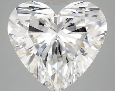 6.72ct E VVS2 Rare Carat Ideal Cut Heart Lab Grown Diamond