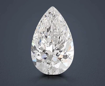 2.00ct E VS1 Rare Carat Ideal Cut Pear Lab Grown Diamond