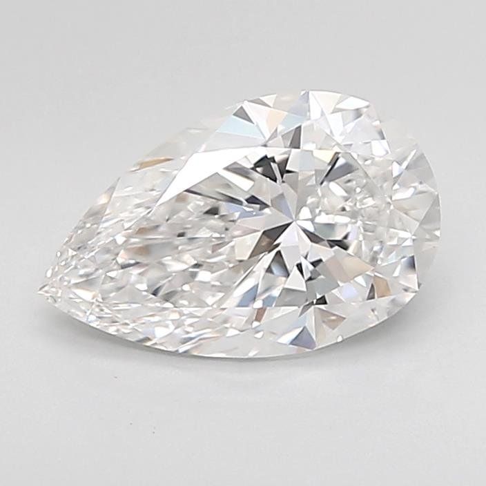 1.46ct E VVS2 Rare Carat Ideal Cut Pear Lab Grown Diamond