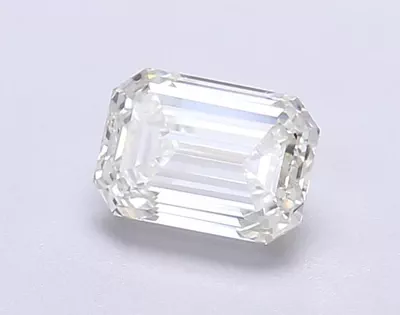 1.12ct H VVS2 Rare Carat Ideal Cut Emerald Lab Grown Diamond