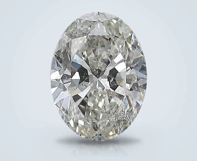 1.55ct H SI2 Rare Carat Ideal Cut Oval Diamond