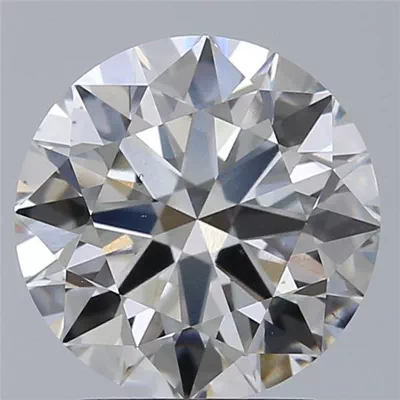 2.22ct G VS2 Rare Carat Ideal Cut Round Lab Grown Diamond